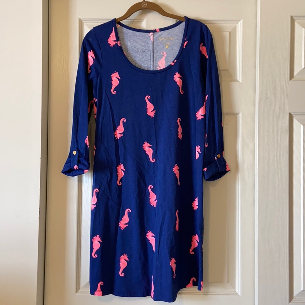 NWOT Lilly Pulitzer Seahorse Dress Size Small